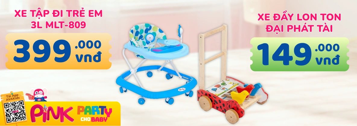 Banner NH xe tập đi